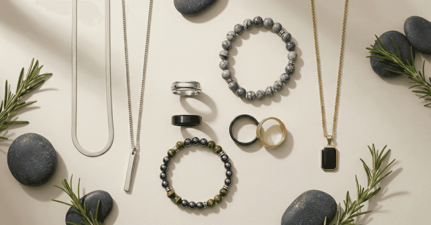 תכשיטים בהפתעה | לאקי סקופ לגברים My Store